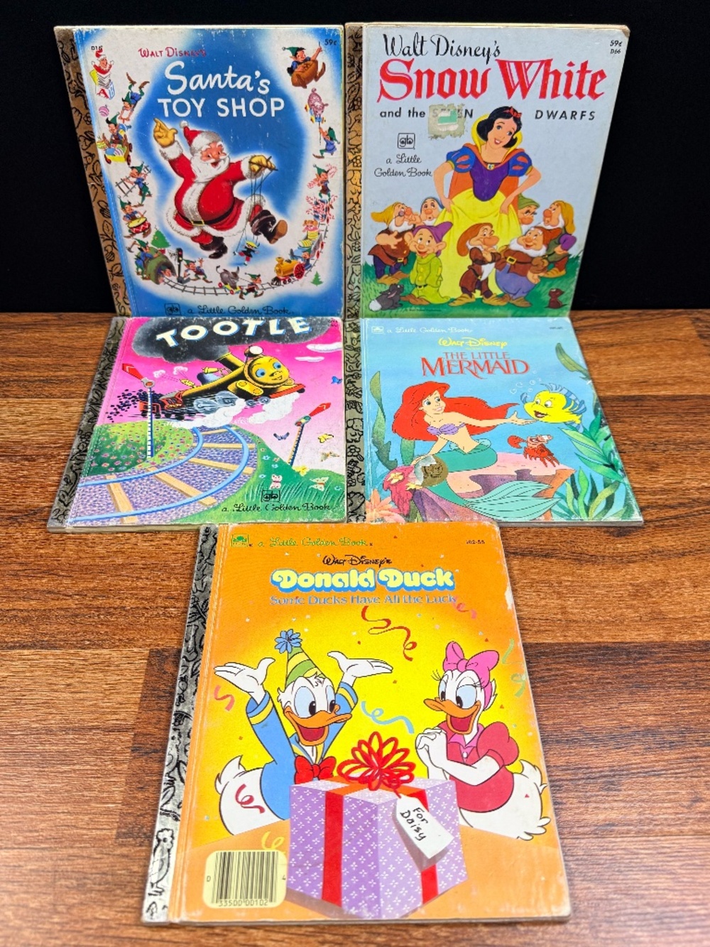 WESTERN PUBLISHING COMPANY A Little Golden Book Lot (5 Books)